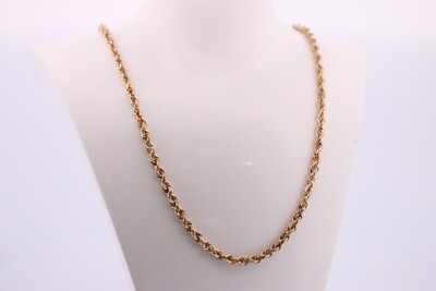 10ky Rope Chain with Lobster Clasp 20.25''