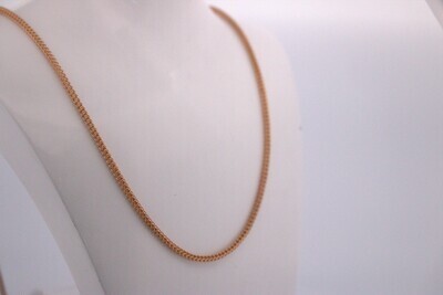14ky Fancy Woven Chain W/ Spring Clasp 24.5''