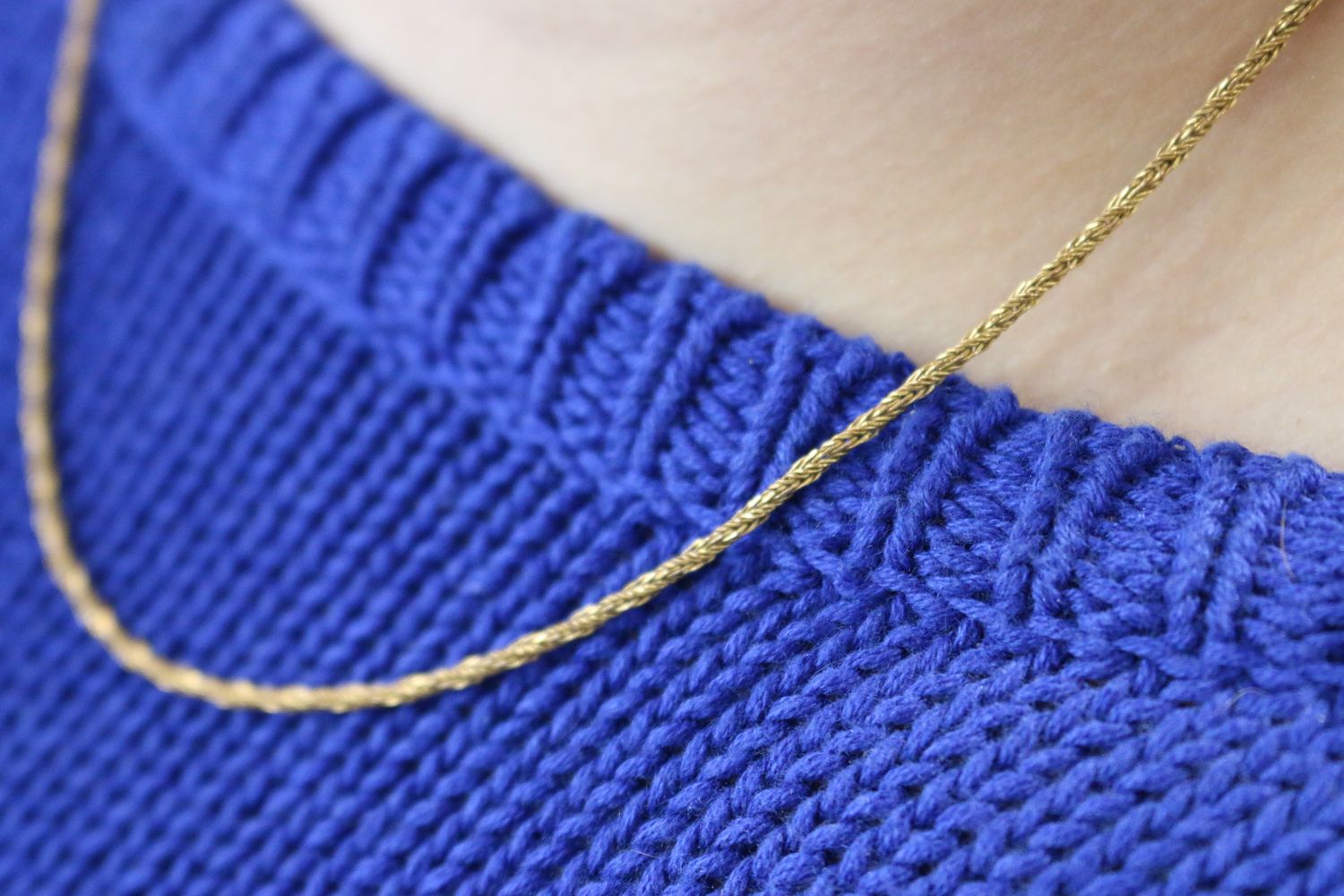 14ky Fancy Twisted Style Chain 18.5'' 5.25gr