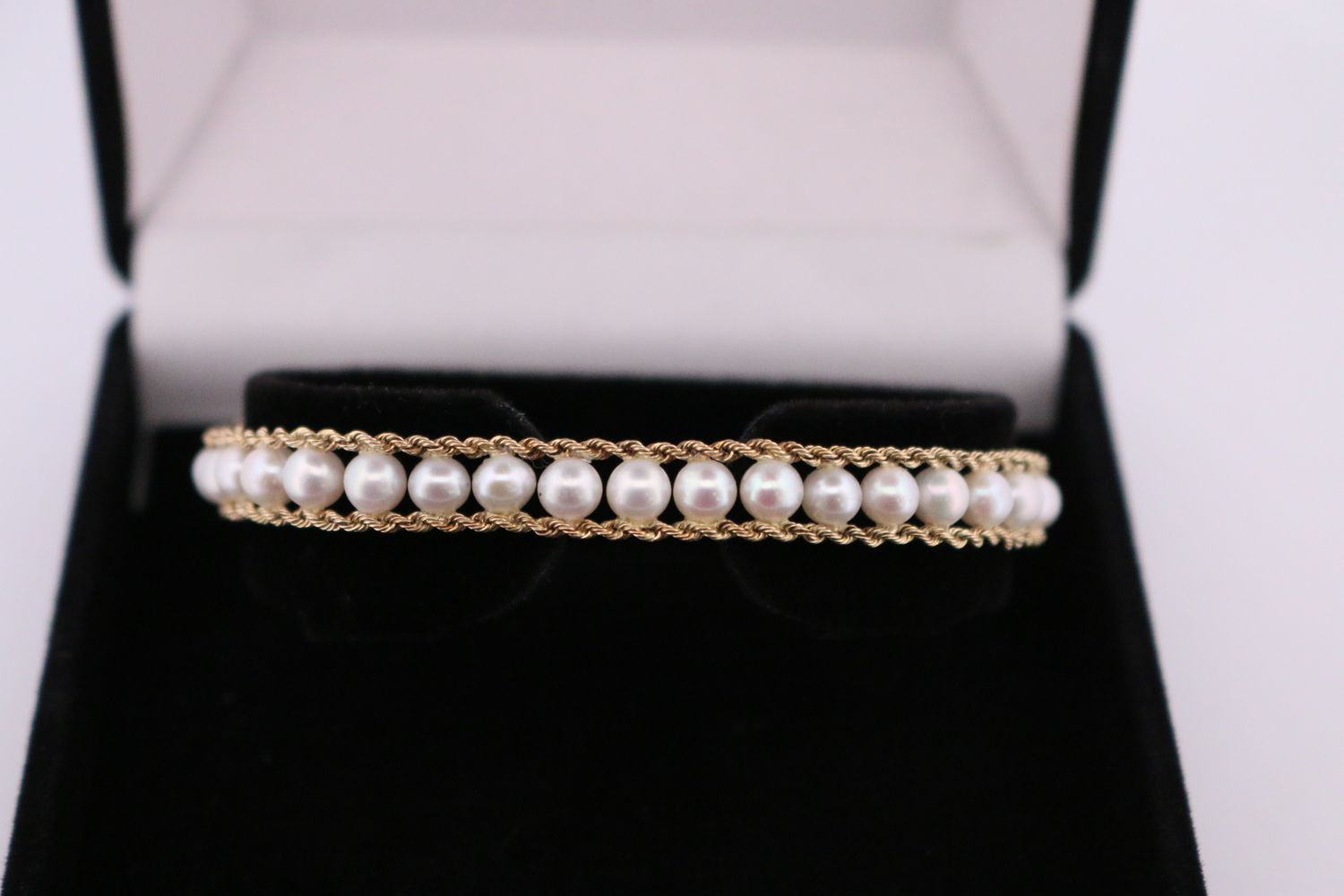 10ky Freshwater Pearl Bracelet 7.5''