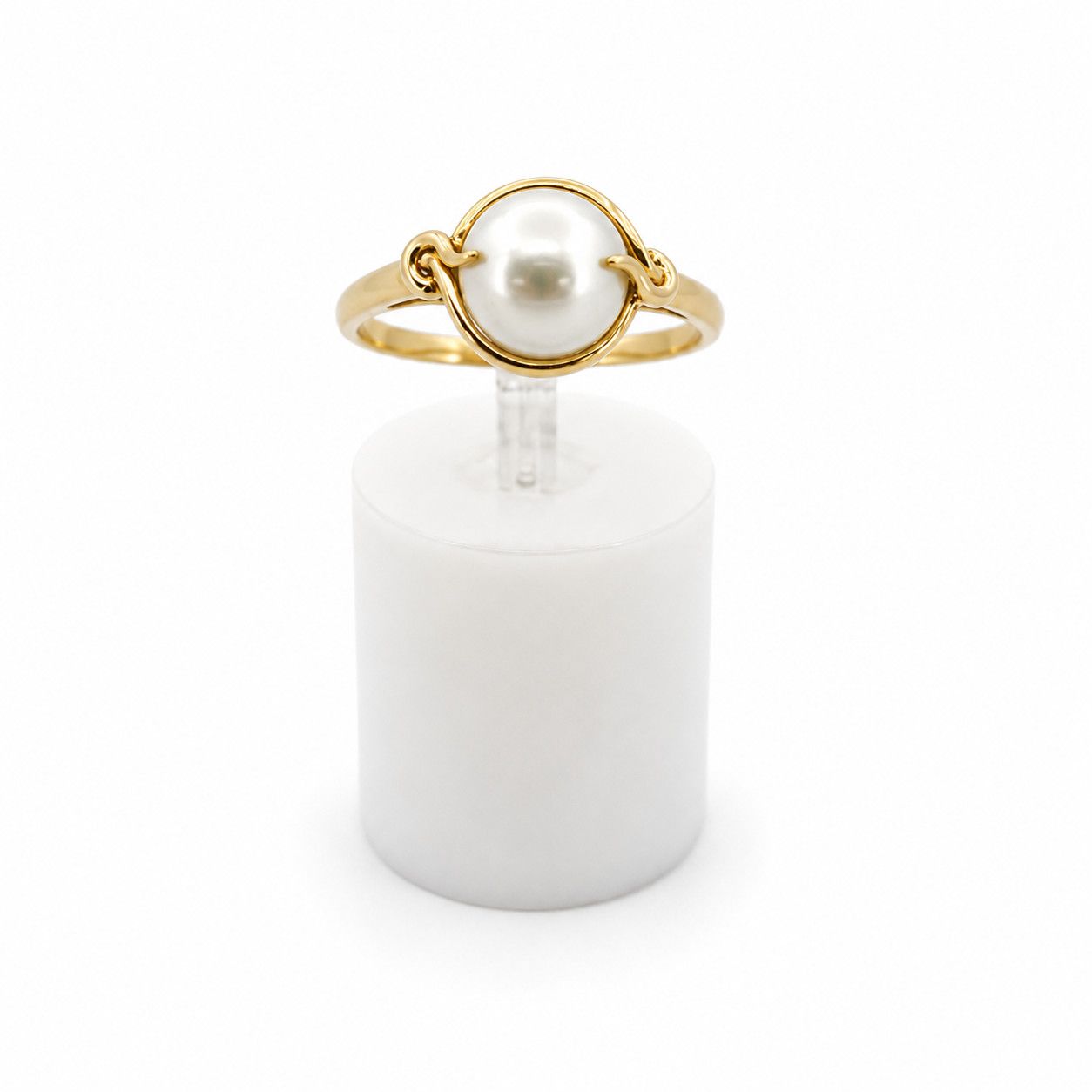 14ky Mabe Pearl Ring