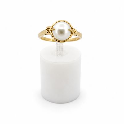 14ky Mabe Pearl Ring
