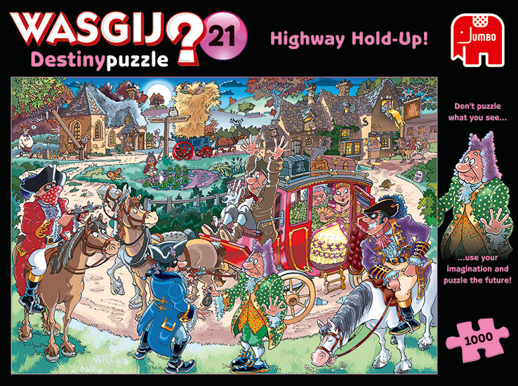 PZ1000 Wasgij Destiny 21 Highway Hold-up!