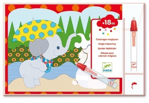 Coloriages magiques - Cache dehors