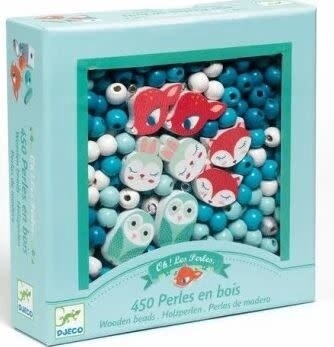 Perles en bois - Petits animaux