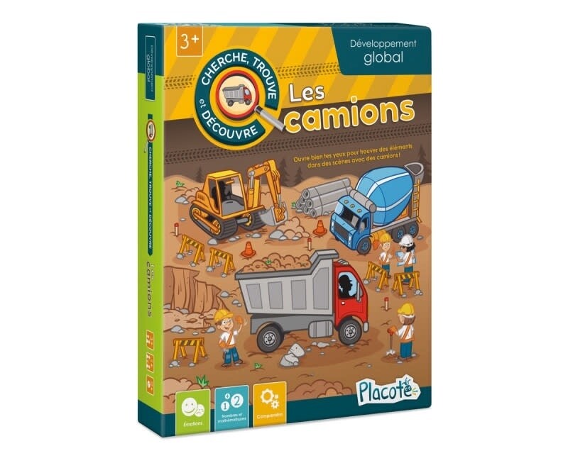 Cherche, trouve et découvre - Camions