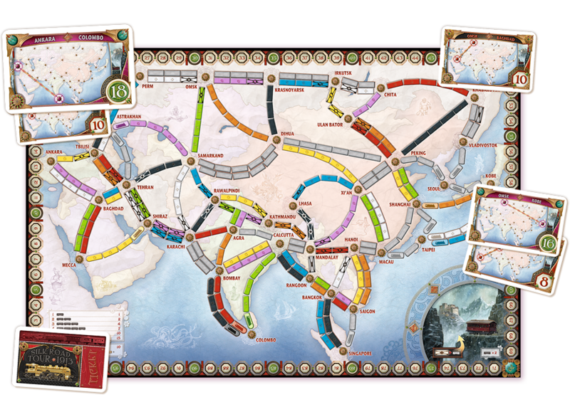 Aventuriers du rail - Asie