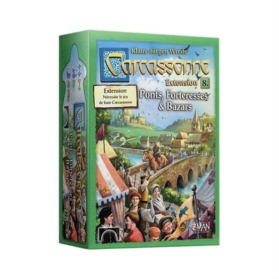 Carcassonne - Ext 8 Ponts, forteresses &amp; bazars