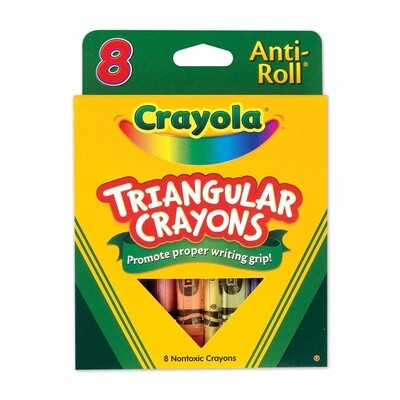 8 Crayons Triangulaire