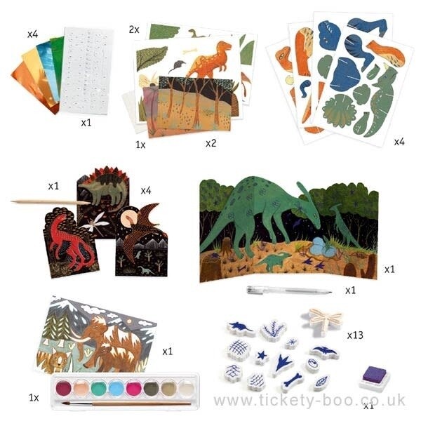 Multi-activity Kit / The world of dinosaurs