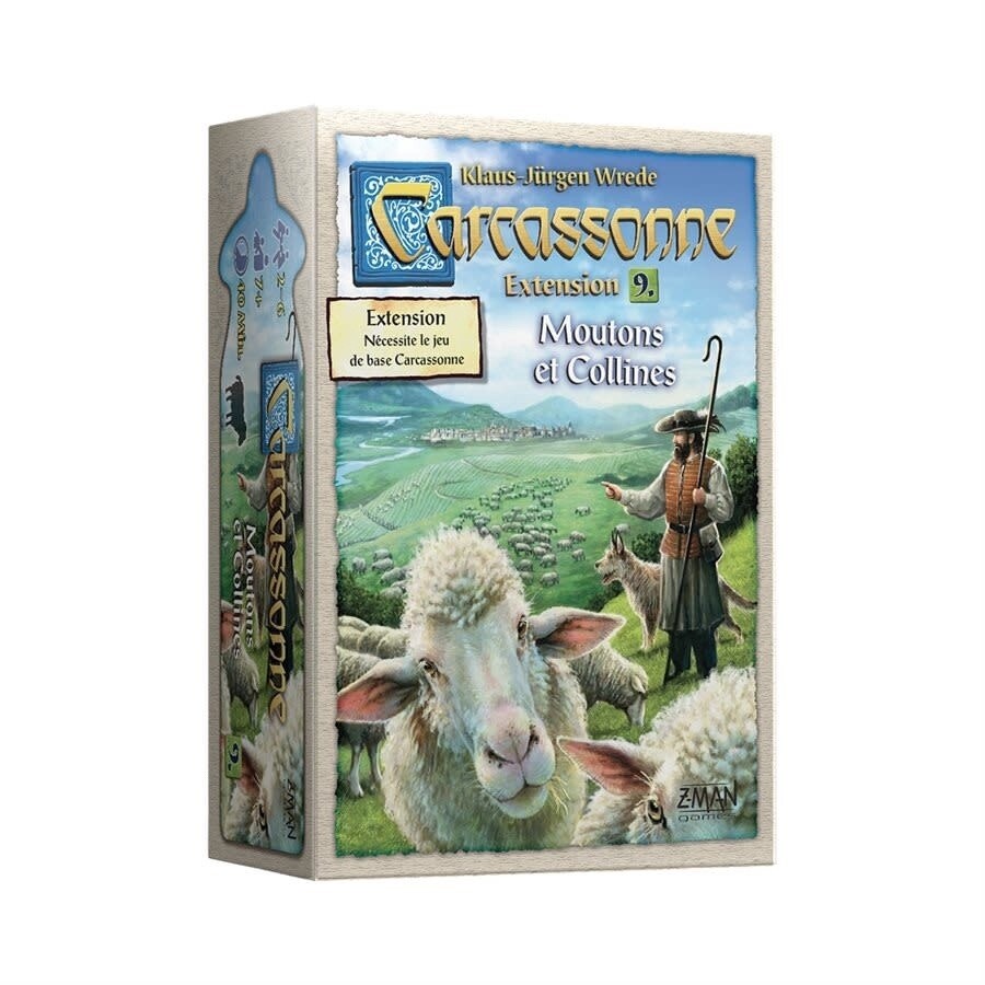 Carcassonne - Ext 9 Moutons et Collines