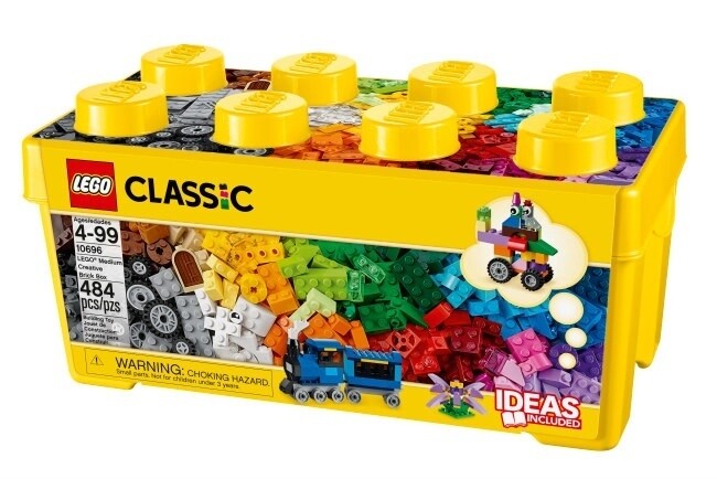 Lego Classic 10696 La boîte moyenne de briques créatives