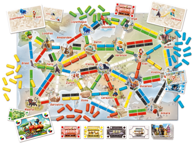 Aventuriers du Rail - Premier Voyage Europe