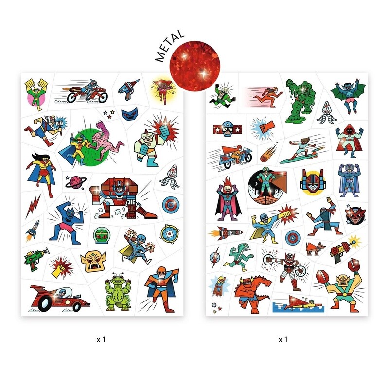 Tatouages - Heroes vs villains