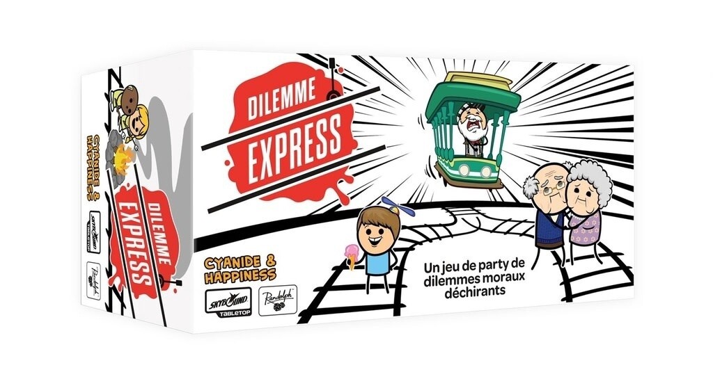 Abysse Corp Dilemme Express - Gioco Da Tavolo In Francese, 3-13 Giocatori, 30-90 Min, 14+ Anni