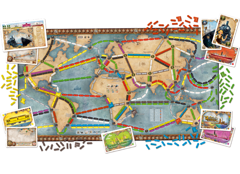 Aventuriers du rail - Autour du monde