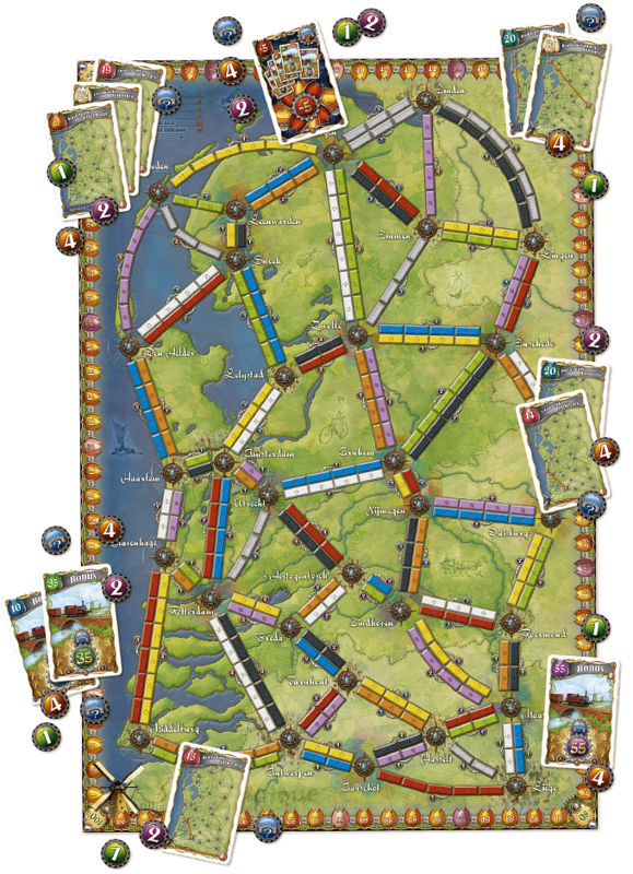 Aventuriers du rail - Pays-bas
