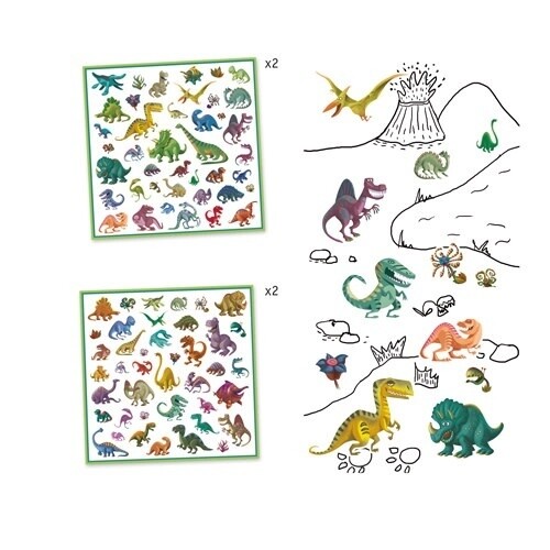 Autocollants - Dinosaures