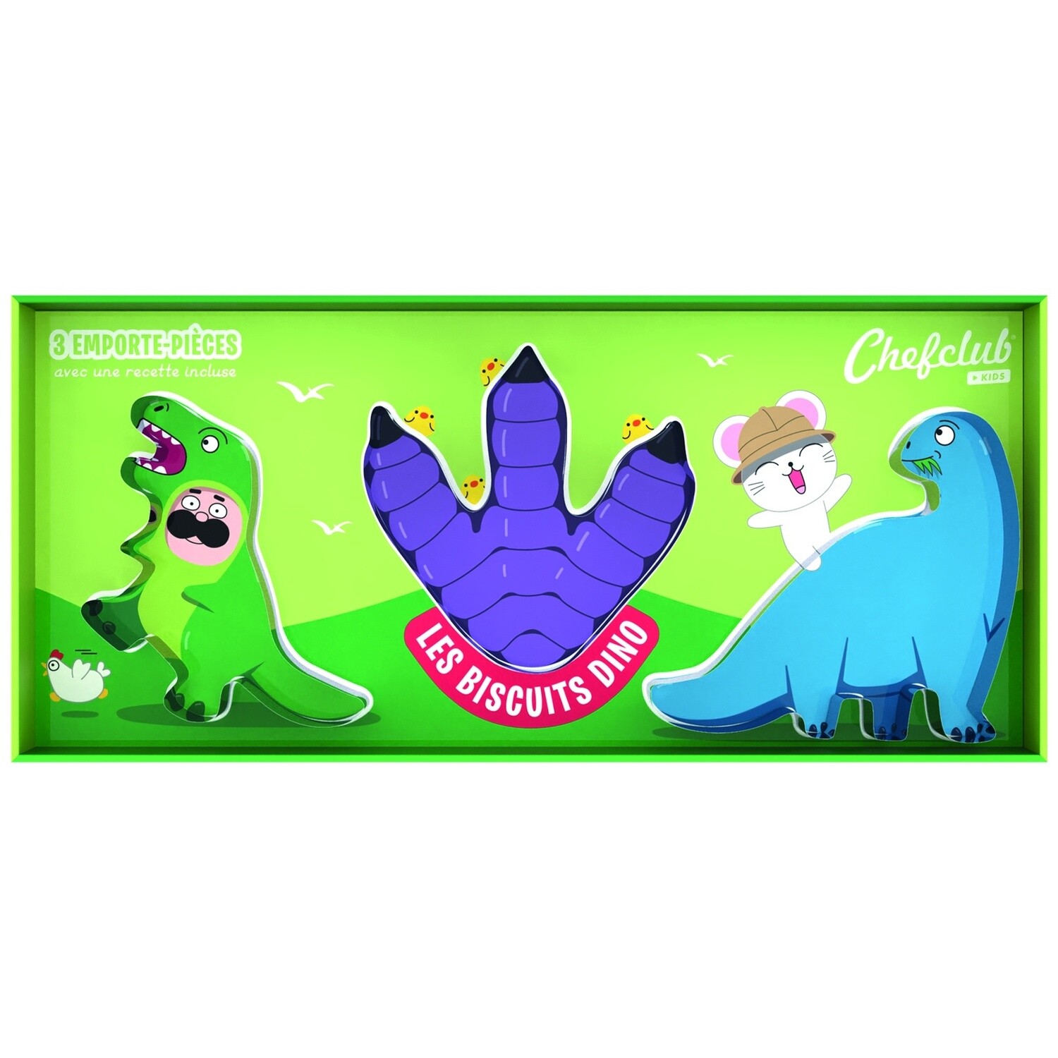Dino Cookies cookie cutters