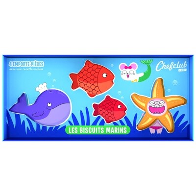 Sea Biscuits cookie cutters