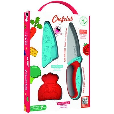 Chef's knife - Blue &amp; Red