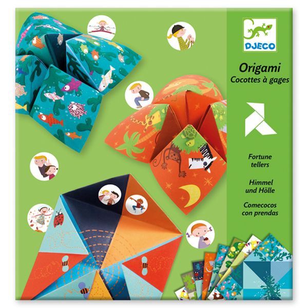 Origami - Cocottes à gages/salière/coin coin