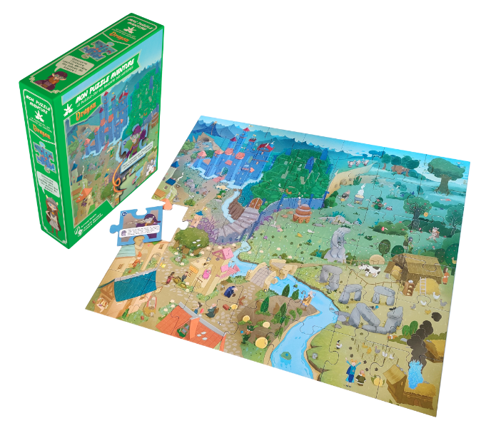 Mon puzzle aventure - Dragon