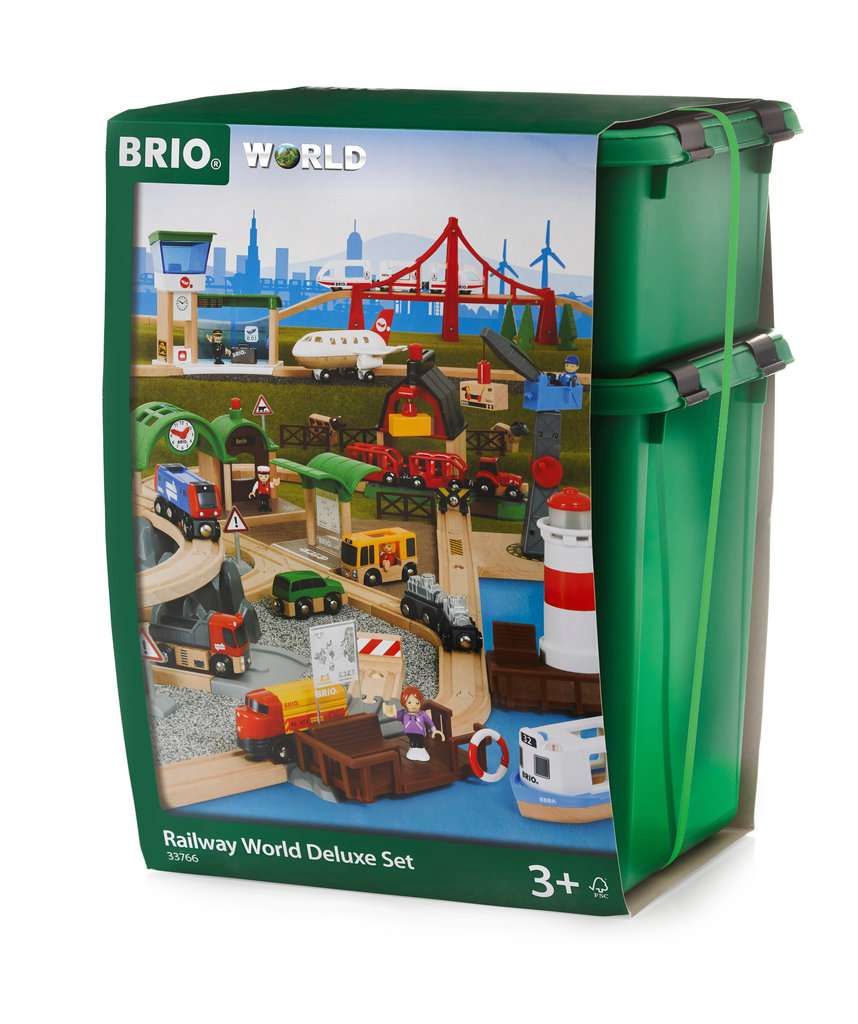 BRIO World Railway Deluxe Train Set
