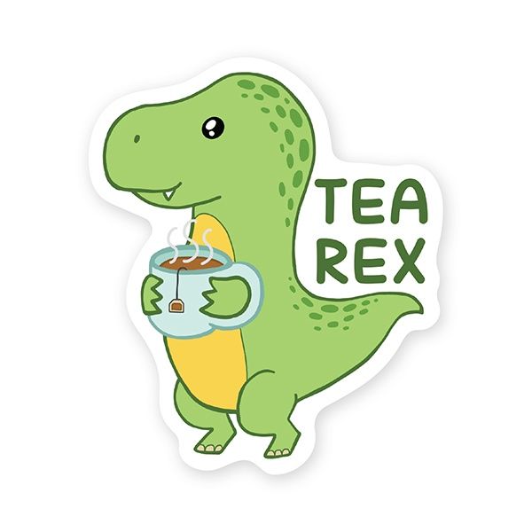 Sticker - Tea Rex