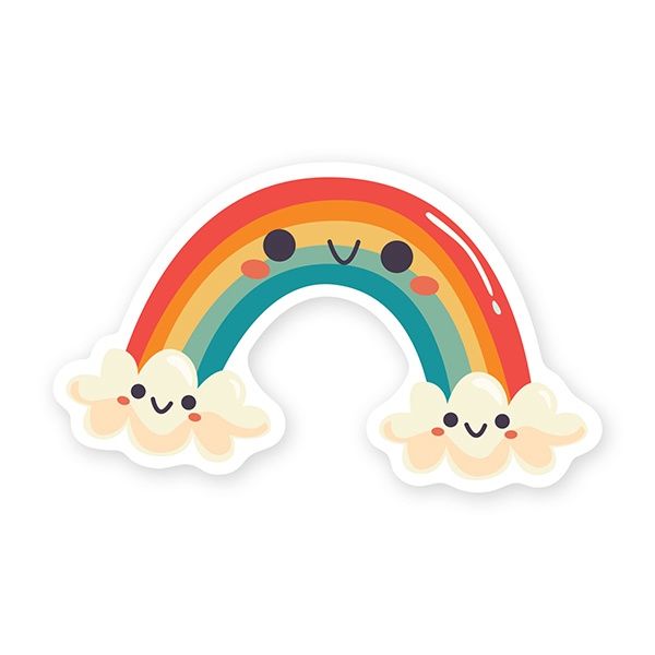 Sticker - Cute Rainbow