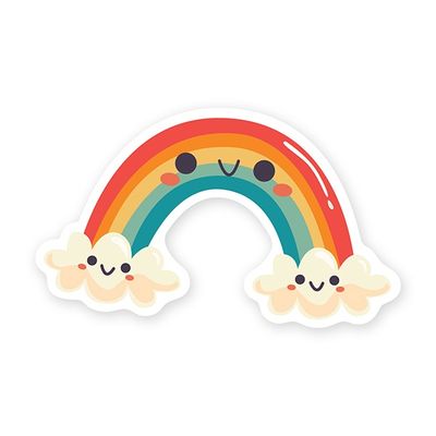 Sticker - Cute Rainbow
