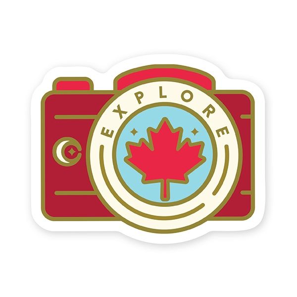 Sticker - Explore Canada