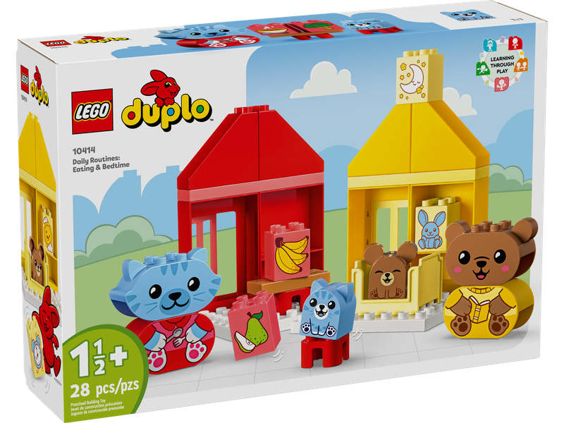 Lego Duplo 10414 Mes routines quotidiennes : L’heure du repas et du coucher