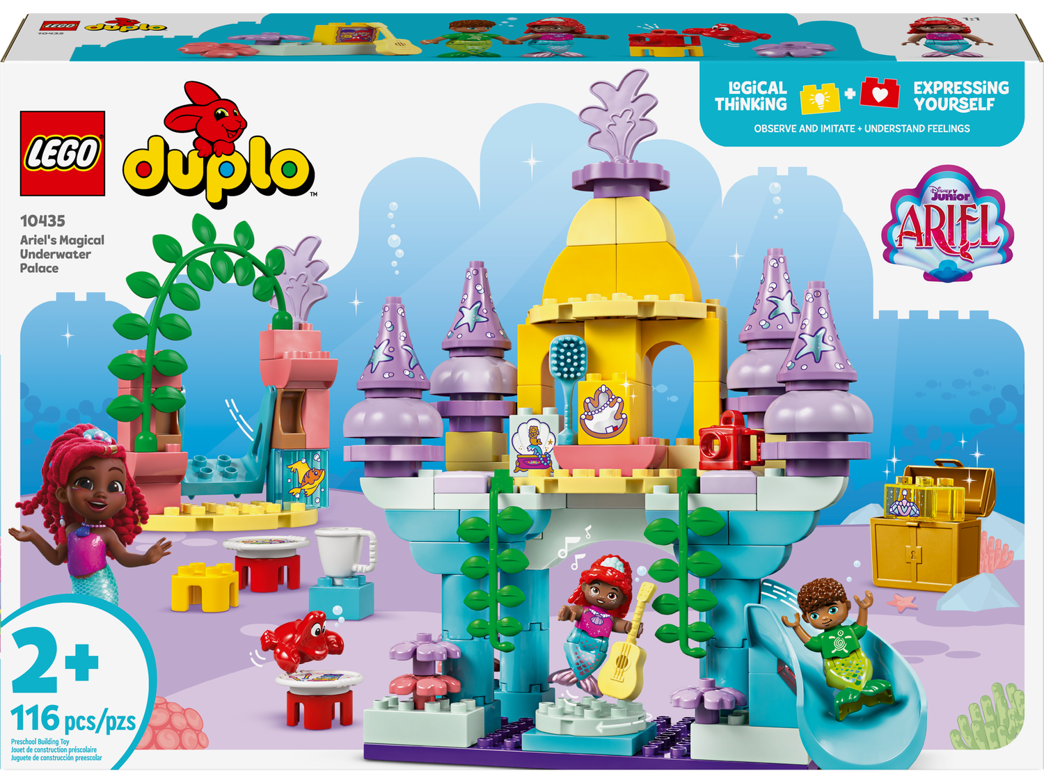 Lego Duplo 10435 Le palais sous-marin magique d’Ariel