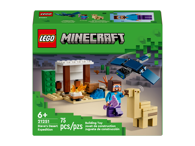 Lego Minecraft 21251 Steve&#39;s Desert Expedition