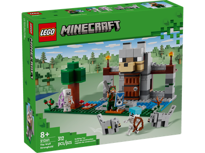 Lego Minecraft 21261 Le fort des loup