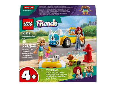 Lego Friends 42635 La voiture de toilettage de chien