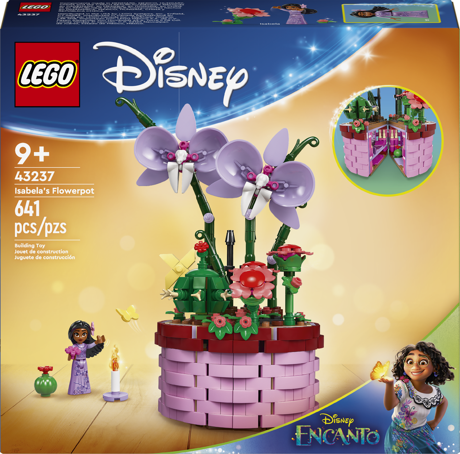 Lego Disney 43237 Le pot de fleurs d’Isabela