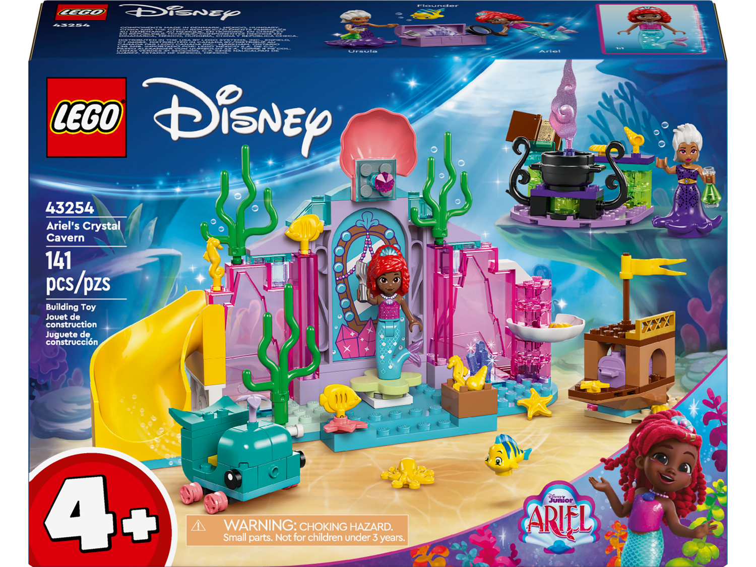 Lego Disney 43254 La grotte de cristal d’Ariel