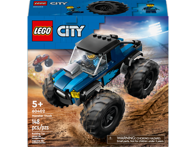 Lego City 60402 Le camion monstre bleu