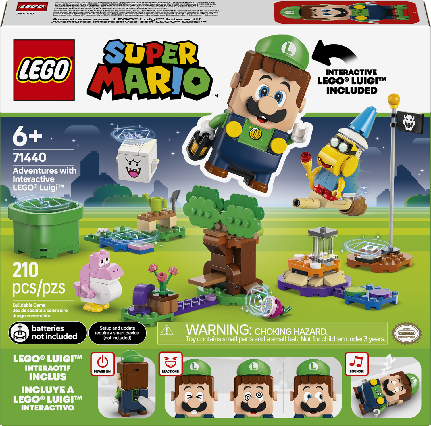 Lego Super Mario 71440 Aventures avec Luigi interactif