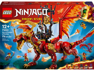 Lego Ninjago 71822 Le dragon source du mouvement