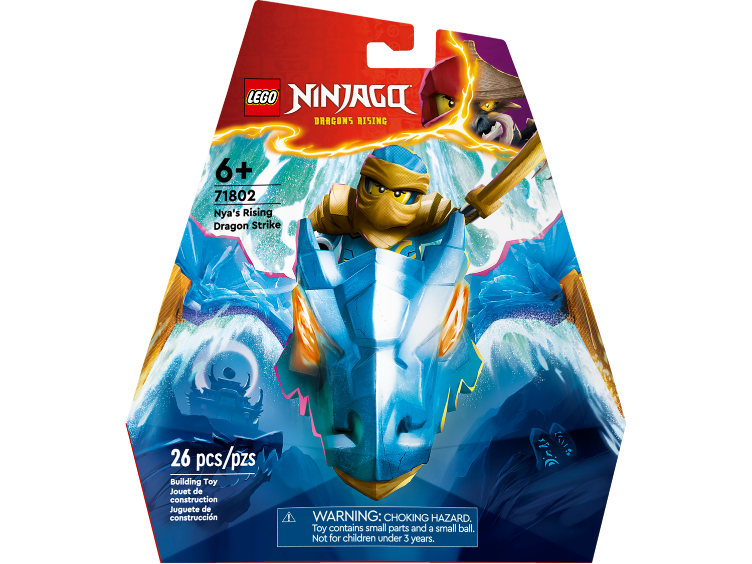 Lego Ninjago 71802 L’attaque du dragon levant de Nya