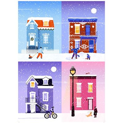PZ1000 Montréal sous la neige, Baubeau