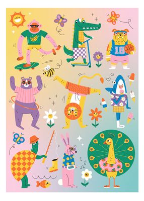 PZ1000 Animaux Festifs, Cabalerro