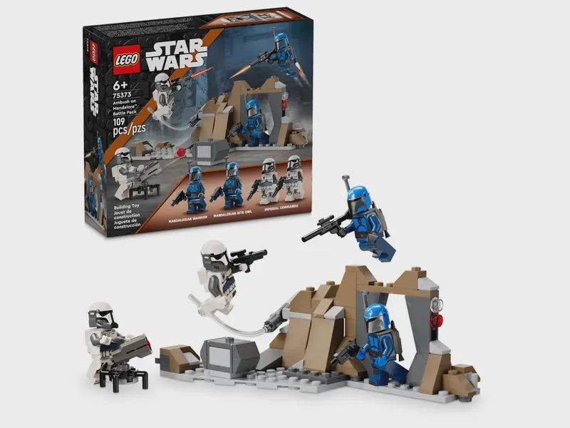 Lego Star Wars 75373 Ensemble de combat L’embuscade sur Mandalore