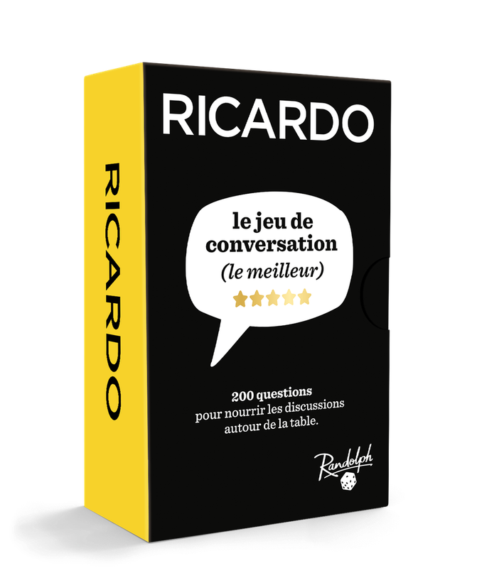 Ricardo : le jeu de conversation (Fr)