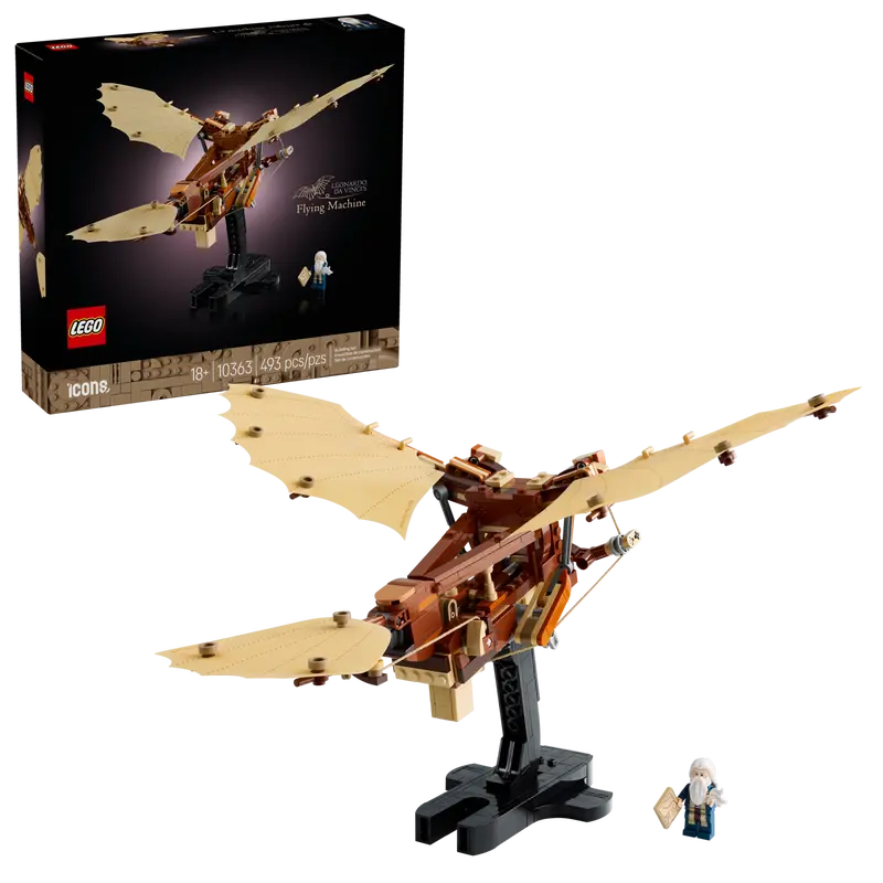 Lego Icons 10363 La machine volante de Leonardo da Vinci