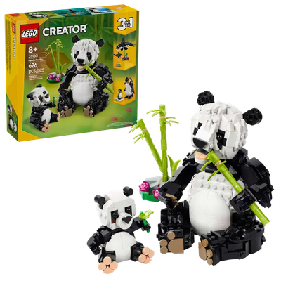 Lego Creator 31165 Les animaux sauvages: La famille de pandas