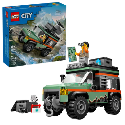 Lego City 60447 Le camion de montagne 4x4 tout-terrain